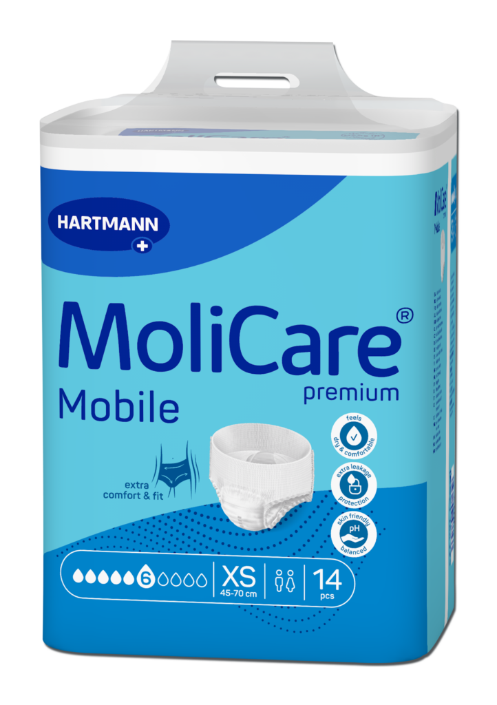 Molicare® Premium Mobile 6G XS - Sachet 14