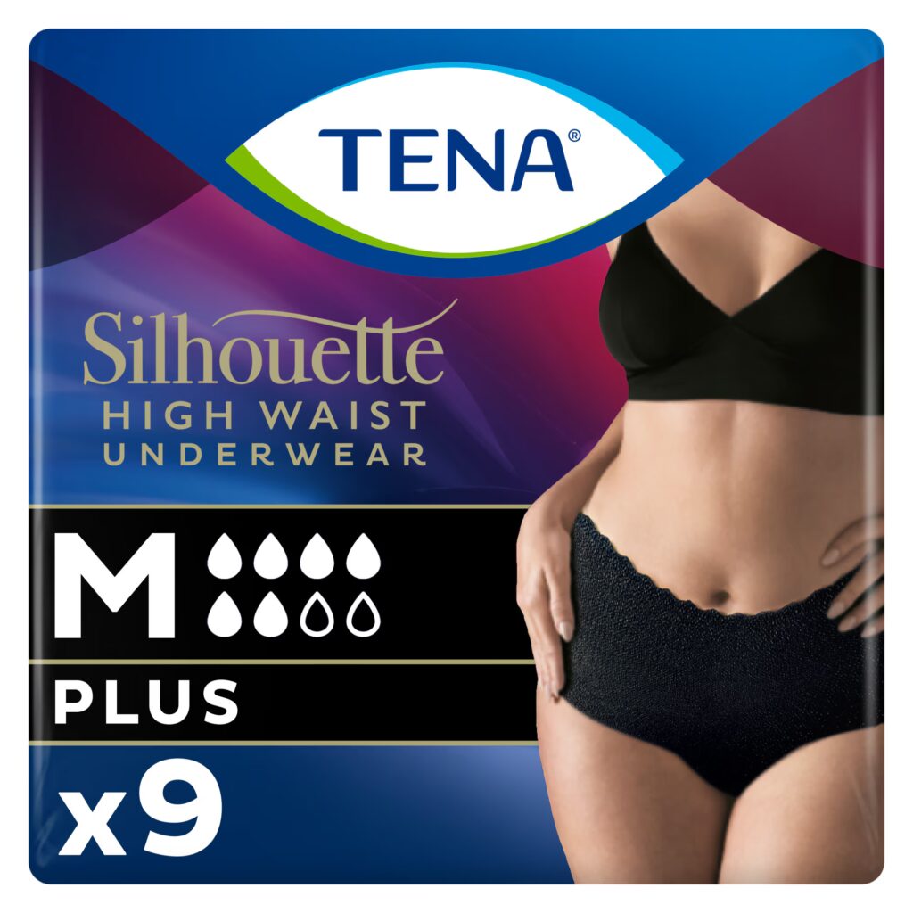 TENA Silhouette Plus Noir Taille Haute M