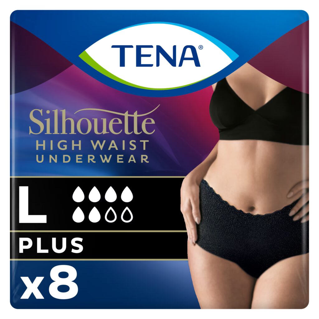 TENA Silhouette Plus Noir Taille Haute L
