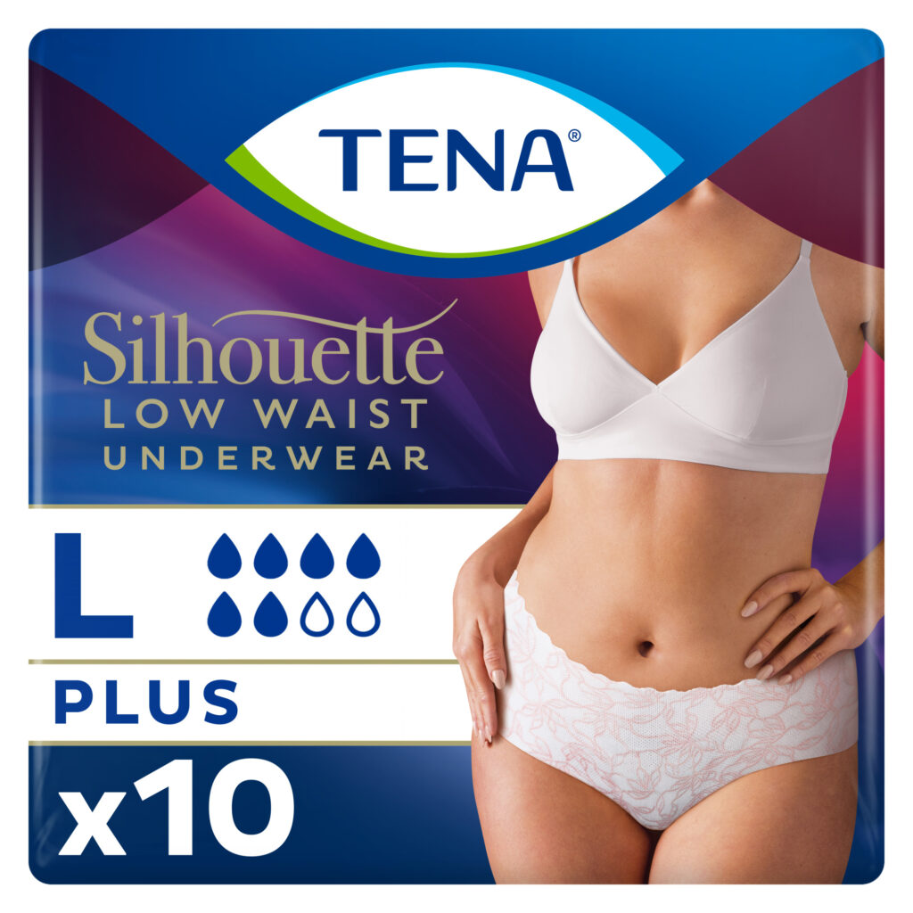 TENA Silhouette Plus Blanc Taille basse L