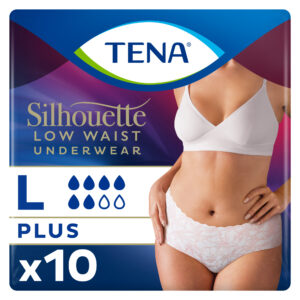 TENA Silhouette Plus Blanc Taille basse L
