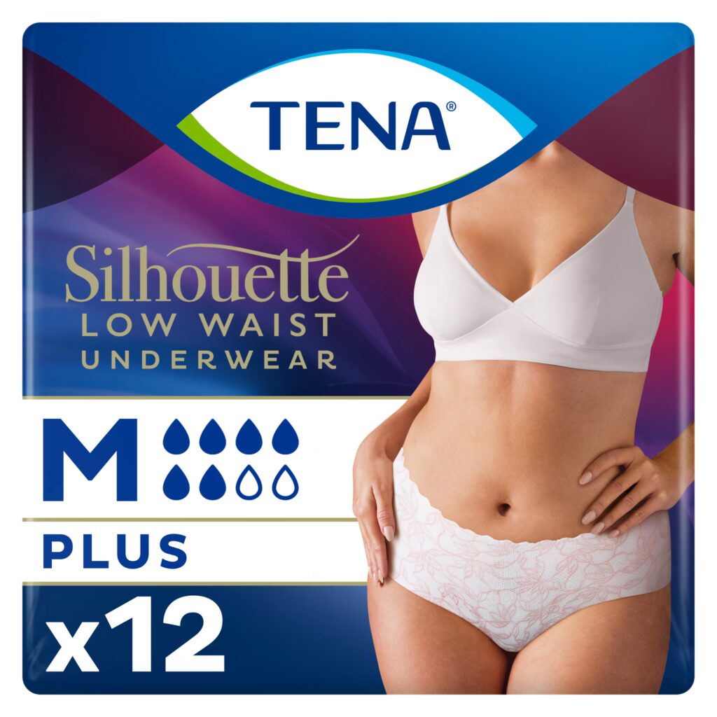 TENA Silhouette Plus Blanc Taille basse M