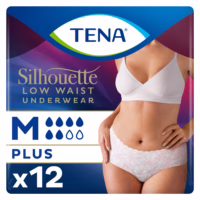 TENA Silhouette Plus Blanc Taille basse M